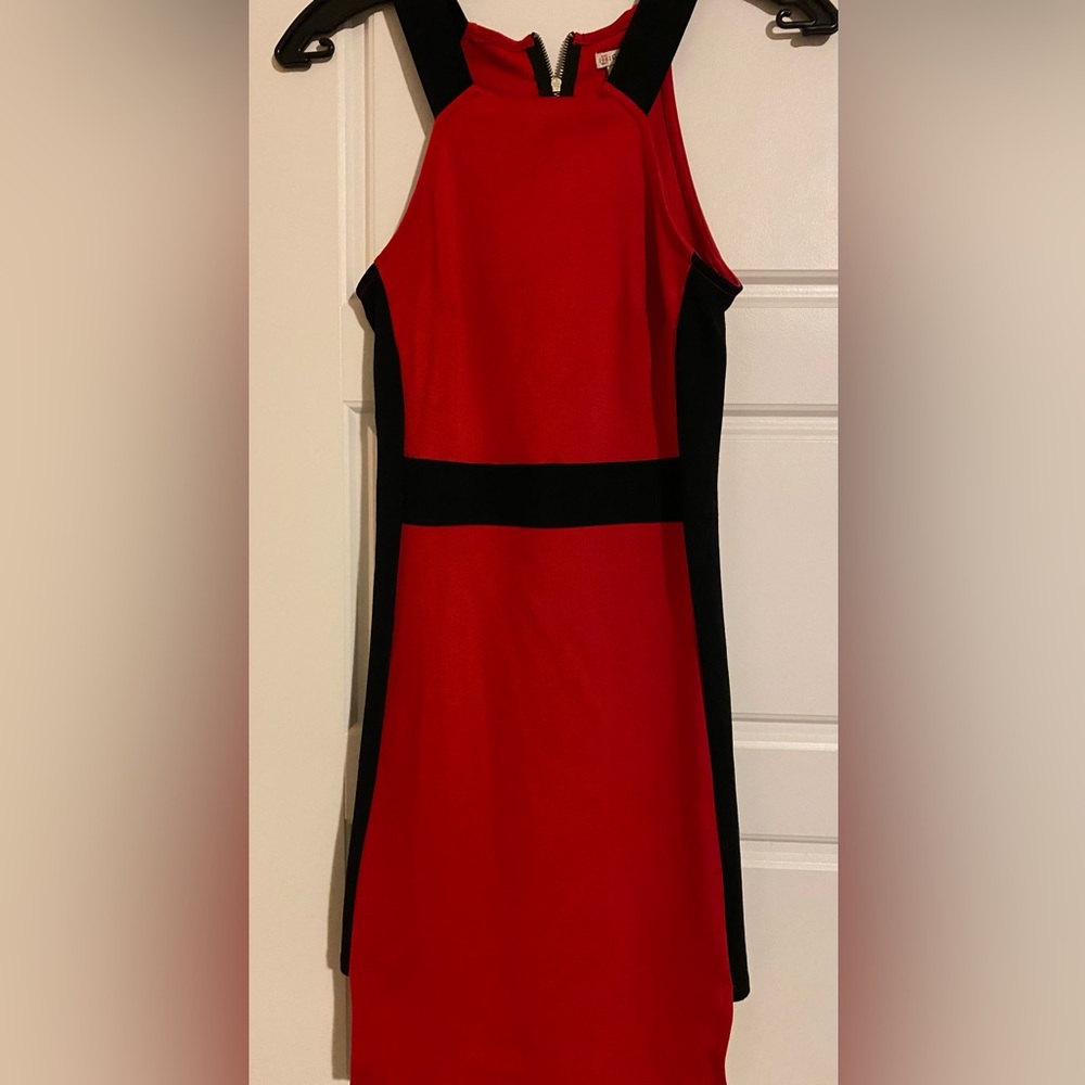 Red Guess Sleeveless Dress Size XS